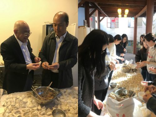 包饺子